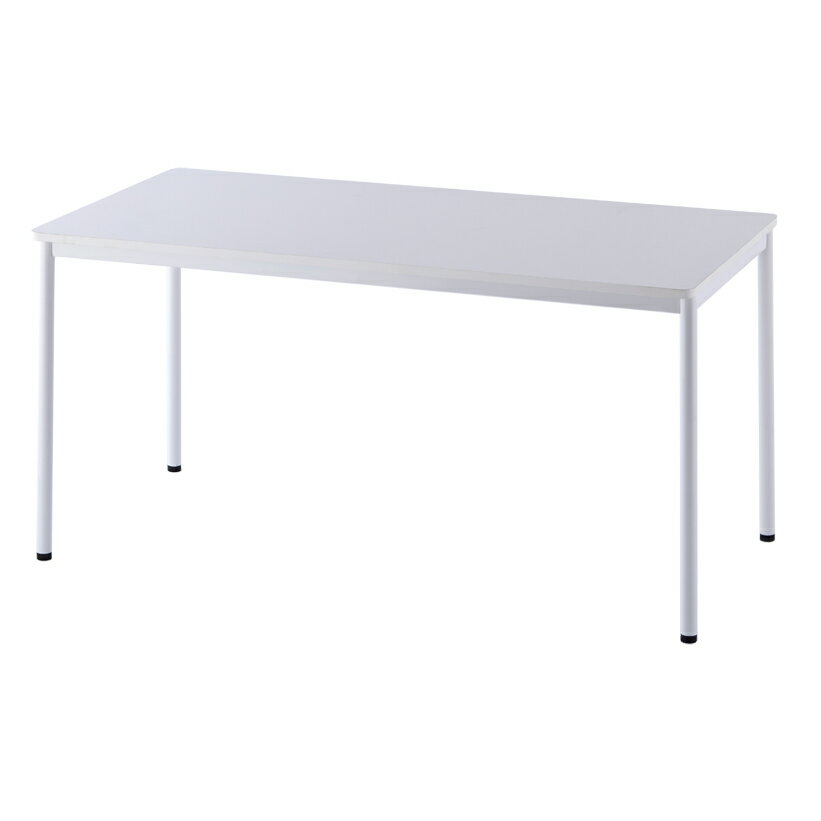 アールエフヤマカワ ラディーRFシンプルテーブル W1400xD700 ホワイト RFSPT-1470WH その1