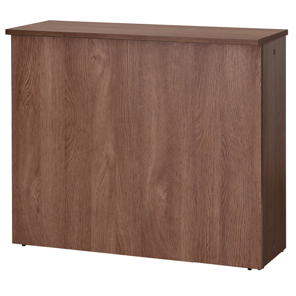 【在庫限り】【法人様限定】 Jシリーズ ハイカウンター ウォルナットII RFHC-1200DM2 木製 収納付き オ..