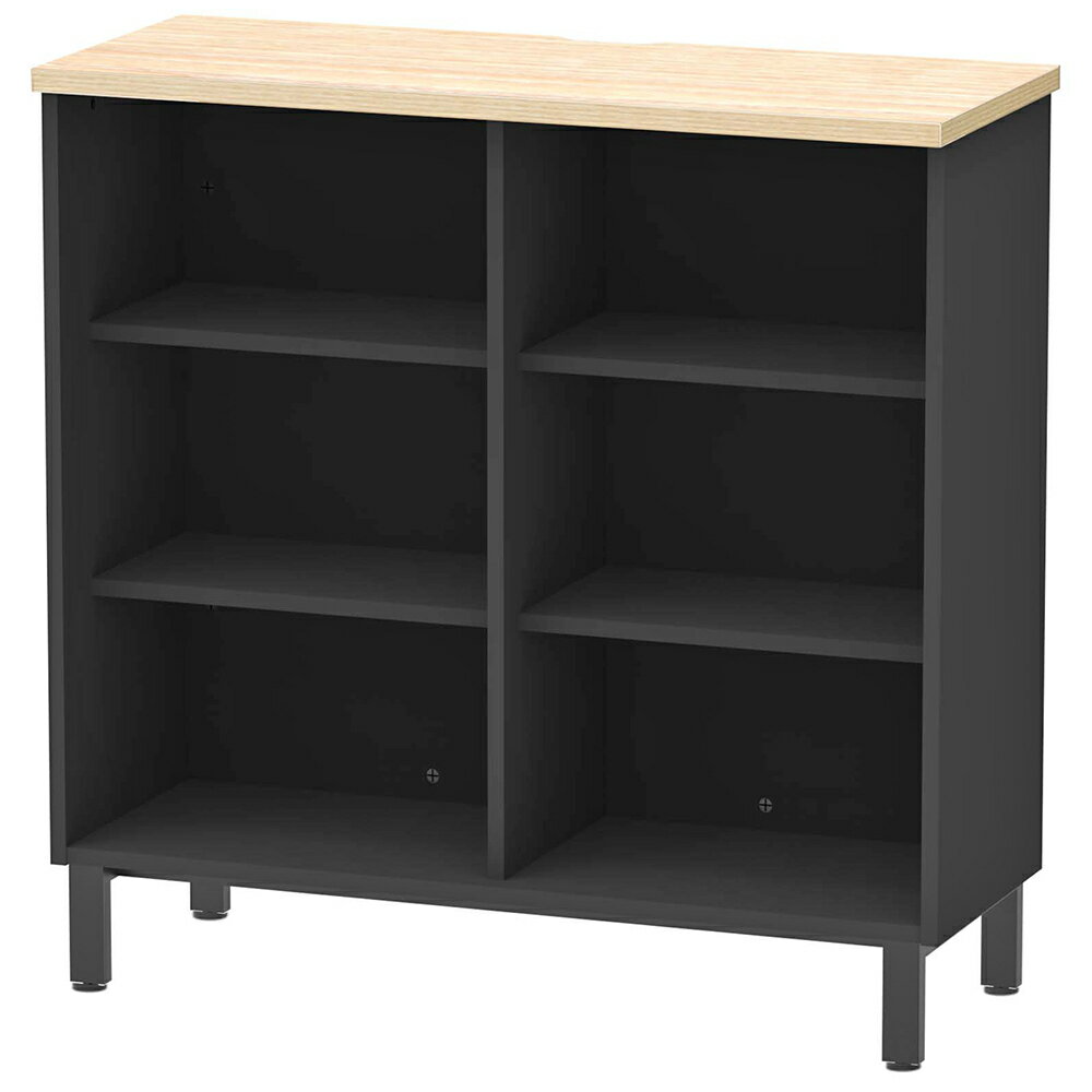 【法人様限定】 収納カウンター オープンタイプ RFDBC-1040NB-OP 木製 ナチュラル 収納付き オフィス用..