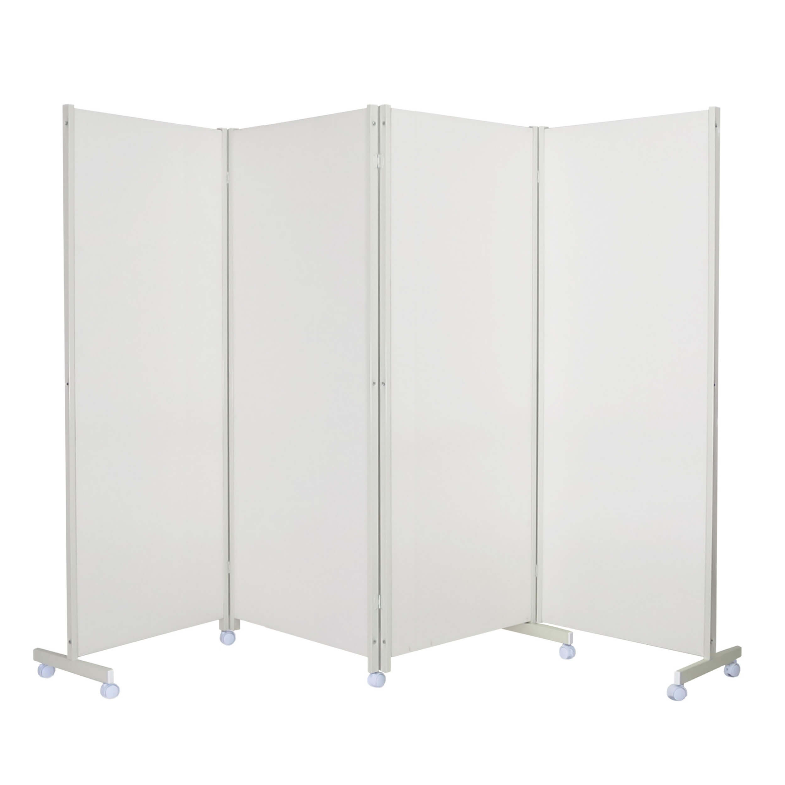 【メーカー取り寄せ品】日本住器工業 OTPシリーズ 折りたたみパーテーション 高さ180cm 4連 ホワイト◆OTP-180-4-WH