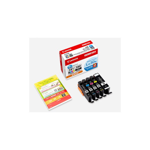 Rakuten - 【最強翌日配送対応】BCI-381+380/5MP　CANON　インクカートリッジ　純正品　2344C001