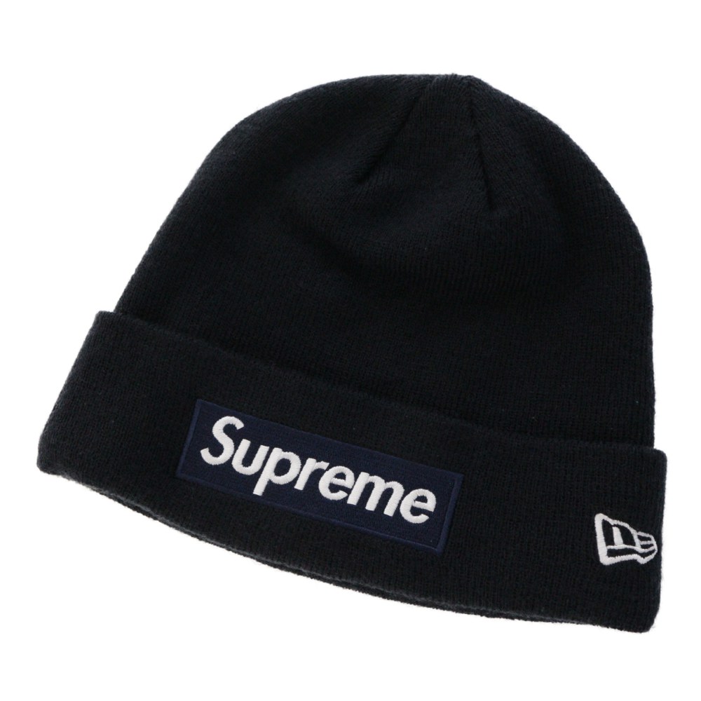 シュプリーム New 眼鏡 Era ニューエラ 16aw 雑貨 Box Logo Beanie ニットキャップ ニット帽 帽子 ボックスロゴ 折りたたみ傘 ネイビー Supreme A メンズ B Rf1 中古 リファスタ