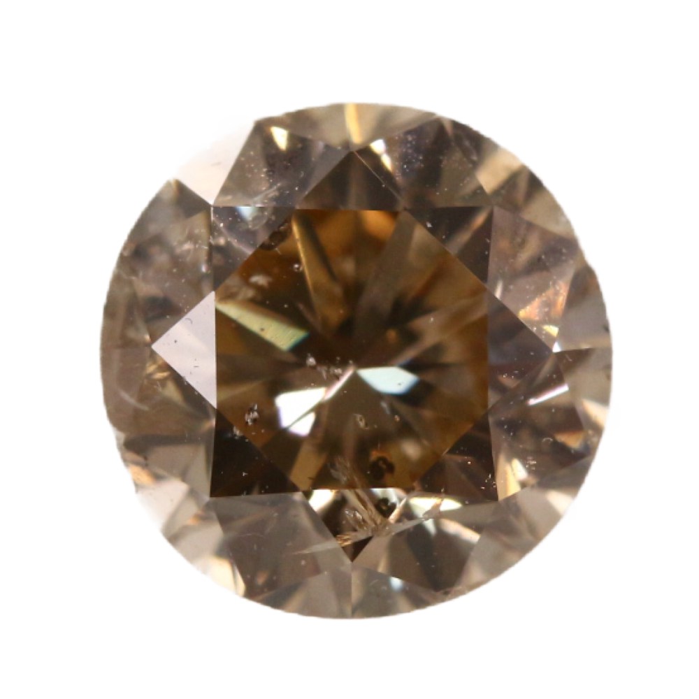 Fancy Light Brown ジュエリールース・ダイヤモンドルース/Diamond/0.821ct/中央宝石研究所ソーティング/ファンシーライトブラウン【♂♀】【N】【ユニセックス】/h191029■313593【中古】