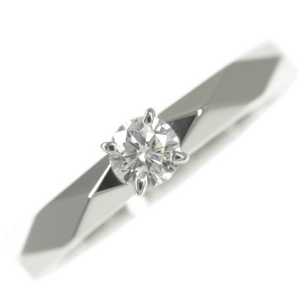 ブシュロン ファセット・ソリテール・ダイヤモンドリング・指輪・天然/Pt950-4.4g/推定0.17ct/8号/#48/プラチナカラー/BOUCHERON【♀】【N】【レディース】【h200212】【RF3】■328754【中古】のサムネイル