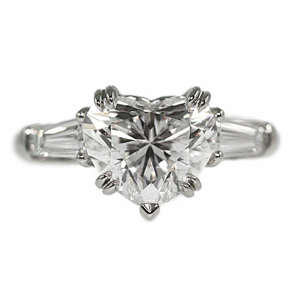 ハリー・ウィンストン ハートシェイプ・クラシック 1P・ソリティアリング・指輪・天然/Pt950-4.0g/1.55ct/GIA/4号/#44/RGDPHS015TB-045/プラチナカラー/HARRY WINSTON【♀】【N】【レディース】/h200812【RF3】■352878【中古】のサムネイル