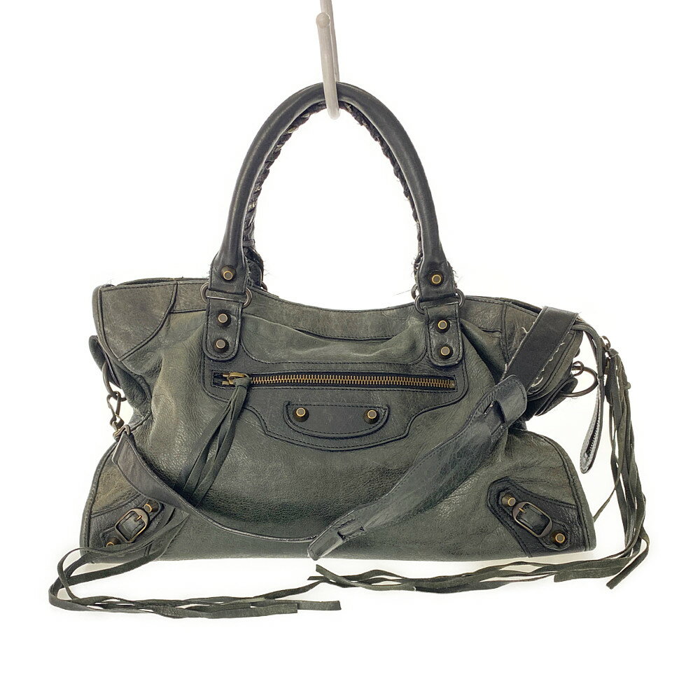 バレンシアガ ザシティ・2WAYハンドバッグ ショルダーバッグ/115748/ブラック/BALENCIAGA【♀】【B】【レディース】/b200821★■353386【中古】のサムネイル