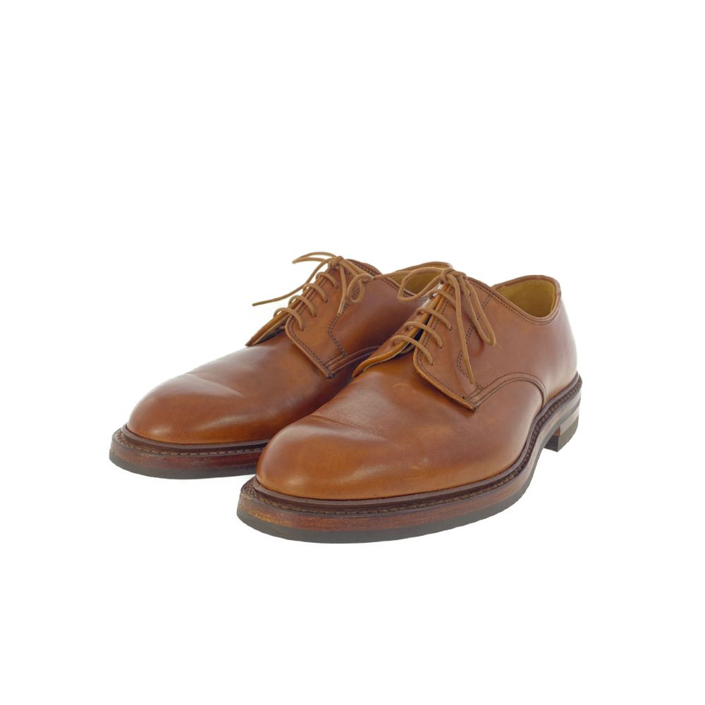 クロケットアンドジョーンズ SEDGEMOOR3・セッジムーア プレーントゥ シューズ靴 5E/26388A/5E/ブラウン/CROCKETT＆JONES【♂】【B】【メンズ】/b201015【RF1】■365801【中古】