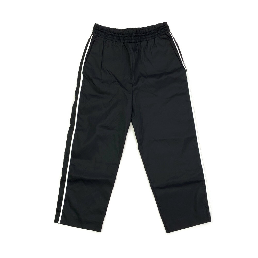 プラダ トラインアグルプレート ラインパンツ/36S/ブラック/PRADA【春夏】【♀】【A】【レディース】/b220615★■445288【中古】