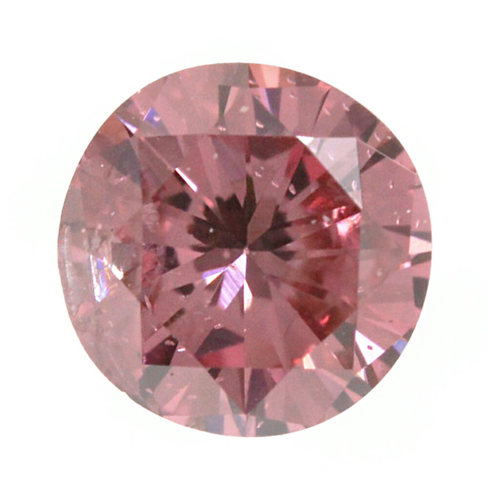 1P・FANCY VIVID PURPLISH PINK ダイヤモンドルース/Diamond/0.177ct/ファンシービビッドパープリッシュピンク【♀】【N】【レディース】/h220928★■454892【中古】