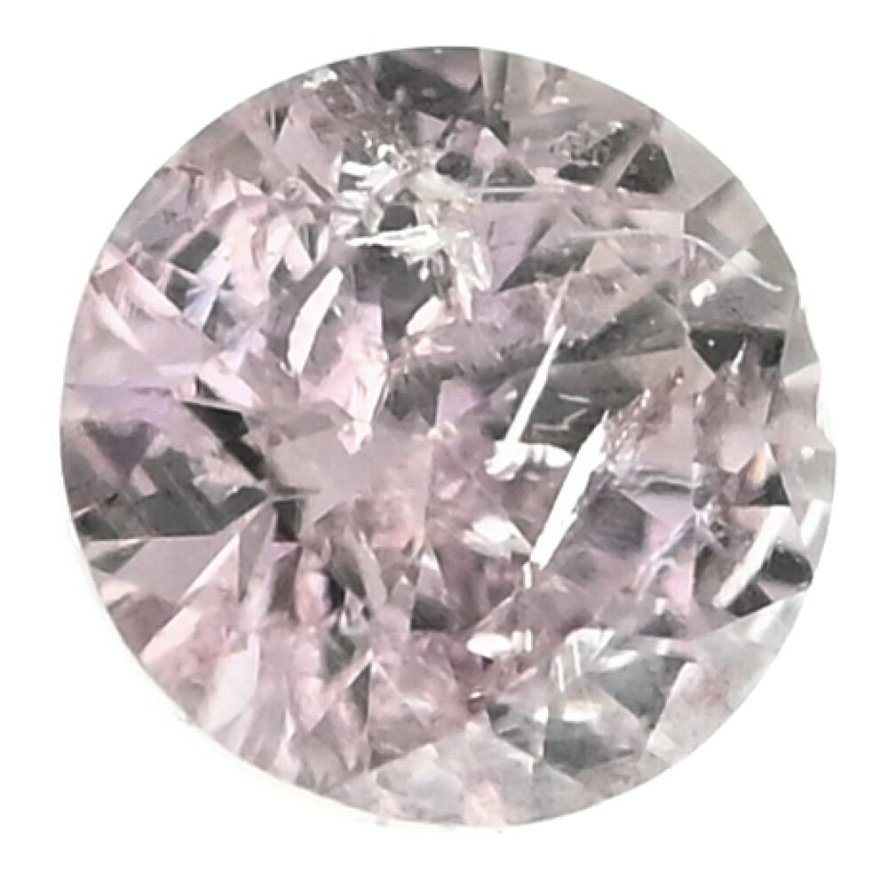 FANCY BROWNISH PURPLE PINK・ダイヤモンドルース/Diamond/0.065ct/ピンク【N】【メンズ・レディース】/h240207【RF4】■508849【中古】