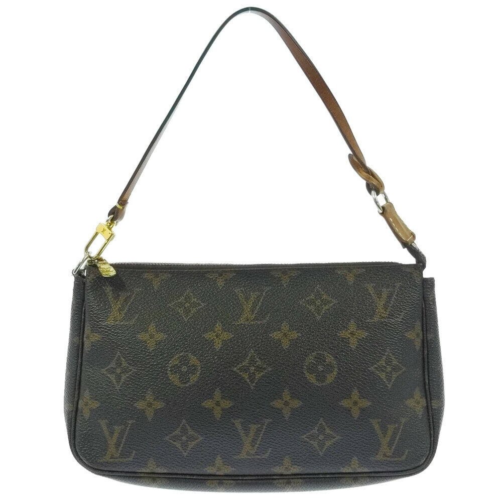 ルイヴィトン モノグラム・ポシェットアクセソワール・ハンドバッグ/M51980/ブラウン/LOUIS VUITTON【オールシーズン】【♀】【B】【レディース】/b240408★■514996【中古】