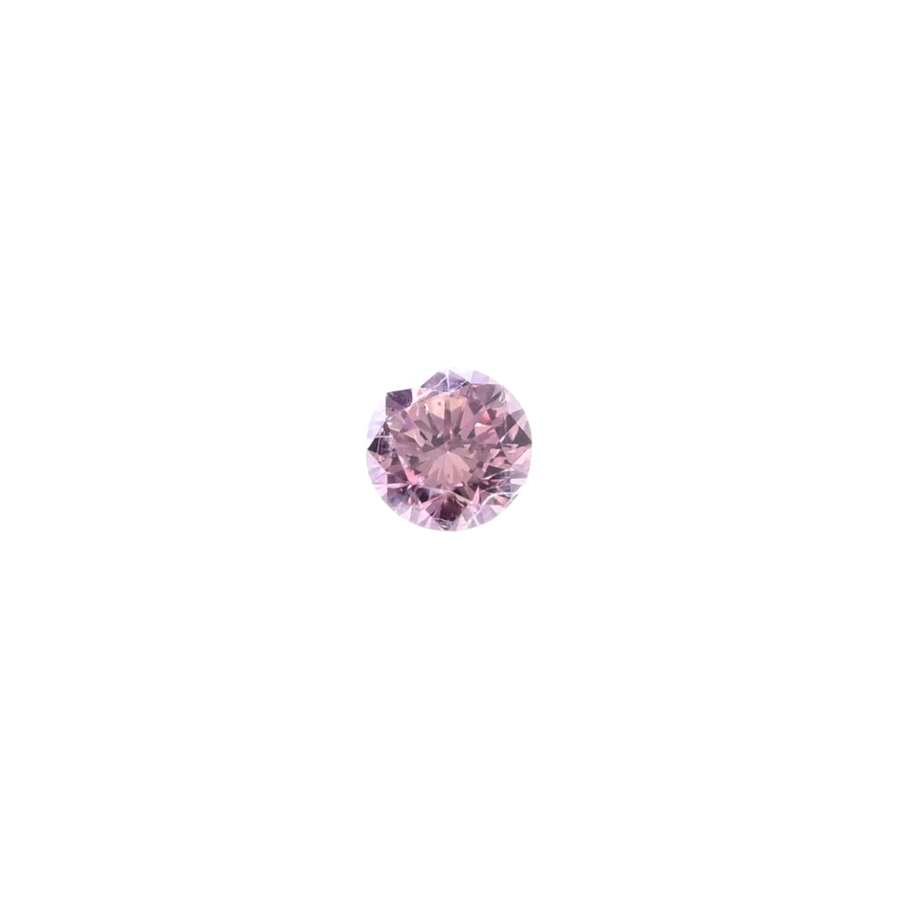4043 レアストーン 裸石 ルース ハックマナイト 0.35ct 完全透明 優しいピンクのテネブレッセンス アフガニスタン産 瑞浪鉱物展示館