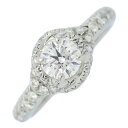0.34ct/CHAUMET ショーメ リアンダムールソリテール 1P・ダイヤモンド・リング・指輪/Pt950-3.4g/5号/#45/J3LCZZ-045/婚約指輪【♀】【N】【レディース】/h250606★■558522【中古】