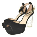 Roger Vivier ロジェヴィヴィエ ベルベット クリアヒール ...(4)