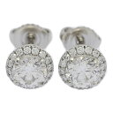 0.53ct/FD:0.53ct/HARRY WINSTON ハリー・ウィンストン クラシック・ダイヤモンド スタッド ピアス/Pt950/プラチナ/プレゼント...