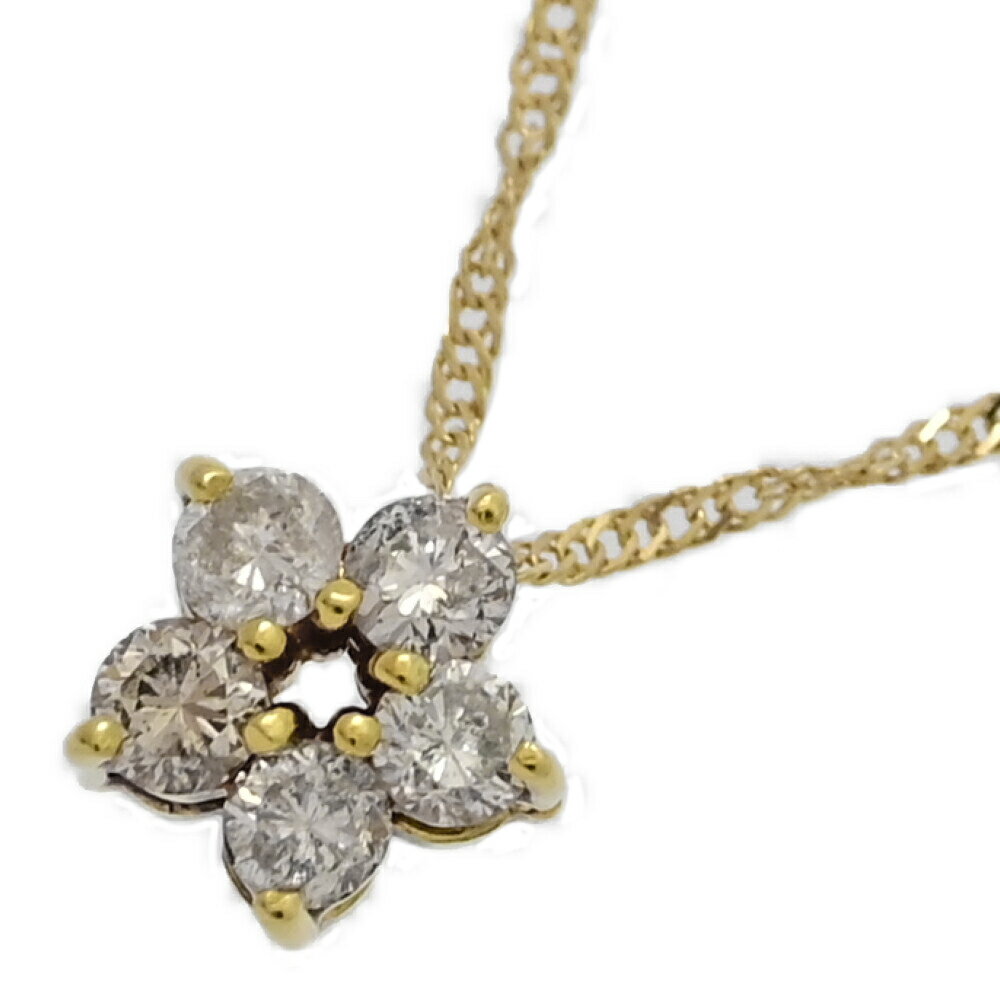 0.2ct/ե 5Pɥͥå쥹ڥ/K18YG/750-1.2g/ ġNۡڥ󥺡ǥ/...