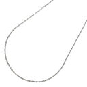 Van Cleef & Arpels ヴァンクリーフアンドアーペル チェーンネックレス・ペンダント/K18WG-4.8g/ホワイトゴールド/翌日配送可【N】【メ...