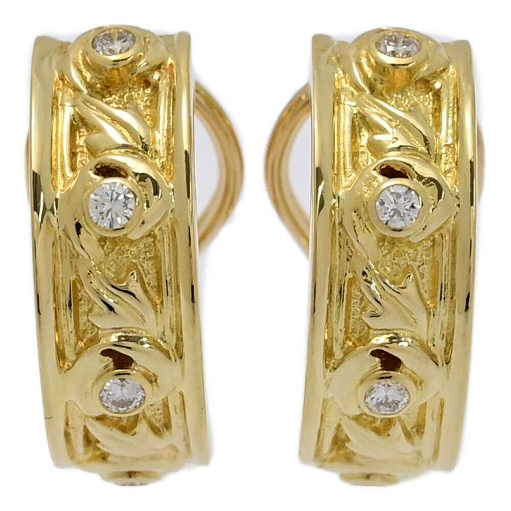 0.1ct/FD:0.1ct/MIKIMOTO ミキモト ダイヤモンド イヤリング/K18YG/750-11.6g/イエローゴールド/プレゼント/記念日【♀】【S】【レディース】/h251016★■593389【中古】(4)