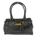 COACH コーチ ハンプトンズ・キャリーオール・ハンドバッグ/10528/ブラック/翌日配送可【♀】【B】【レディース】/b251028★■594996【中古】