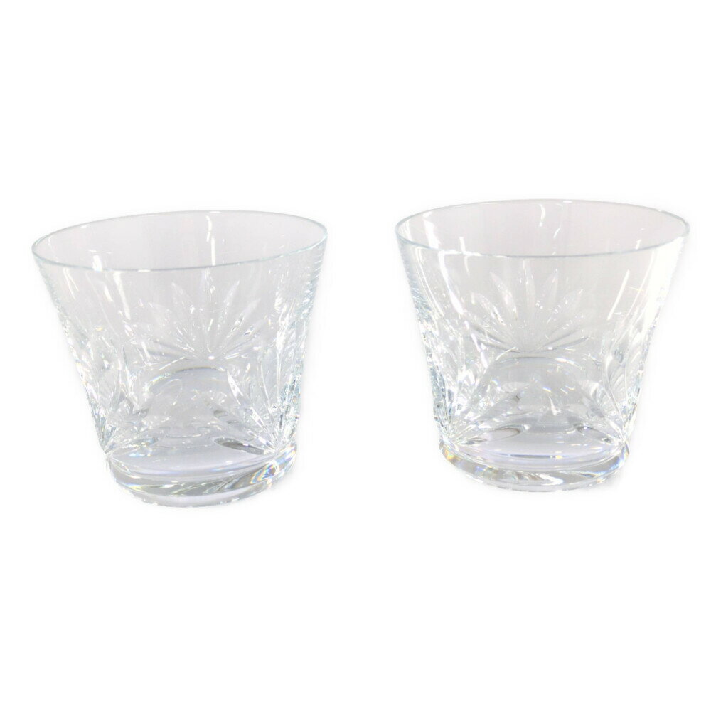 BACCARAT バカラ ペアグラス・ロックグラス・クオーツ/食器インテリア/透明/翌日配送可【S】 ...