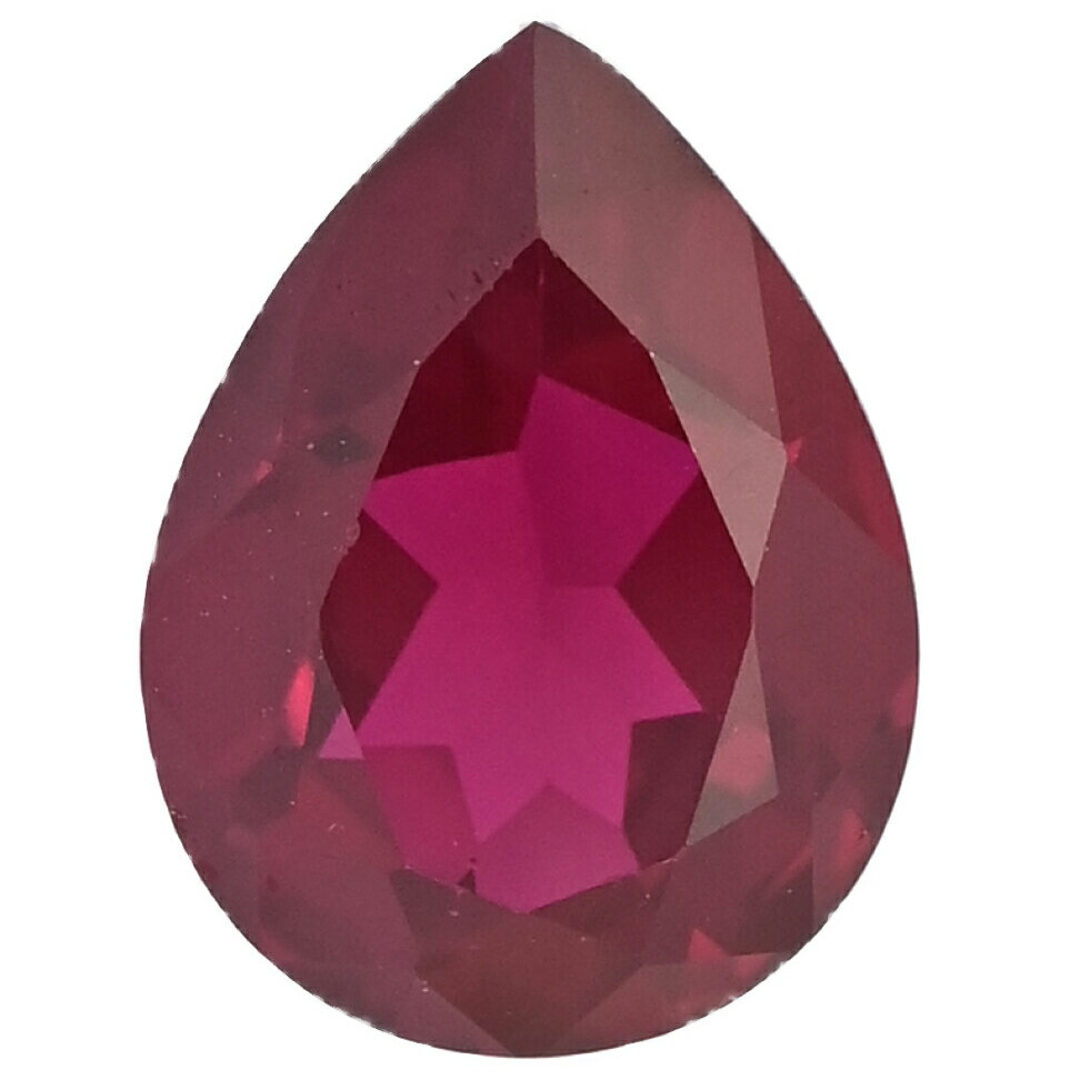 RU4.3ct/ルビー・ペアシェイプ・1P・ルビールース-0.9g/レッド 翌日配送可【A】【メンズ・レディース】/h251126★■597895【中古】