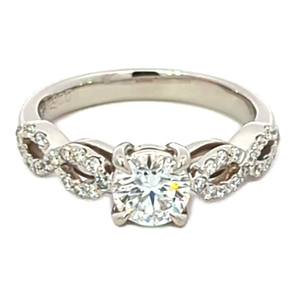 Rakuten - 【4/30迄+-6サイズ直し無料】美品 0.47ct 0.151ct 宝寿堂 ダイヤモンド リング 婚約指輪 Pt900-3.9g 6号 HD02825 プラチナ HOUJUDO GIAレポート付き 【♀】【S】【レディース】/h260326★■608889【中古】