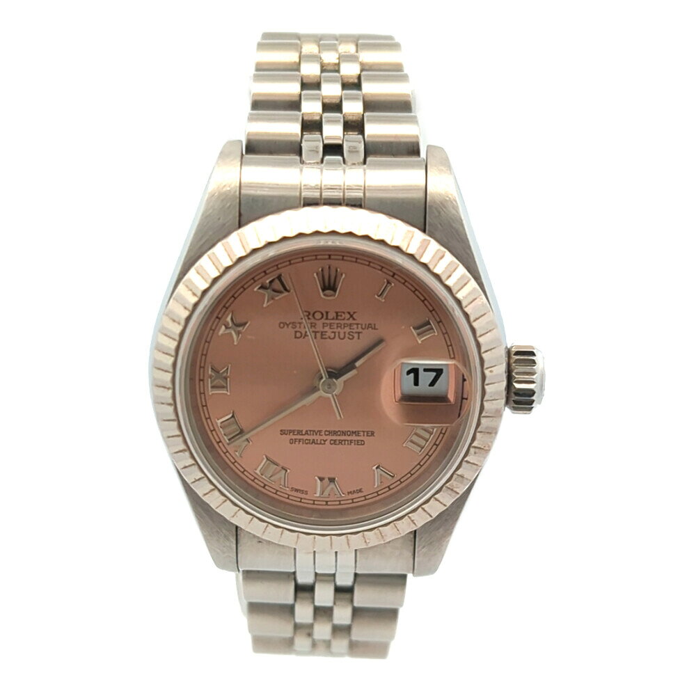 Rakuten - ROLEX ロレックス デイトジャスト 自動巻き 時計 K18/750×SSコンビ-48.4g 69174 ゴールド×ステンレス 保証書 箱 納品書 ケース 【♀】【A】【レディース】/h260331★■609821【中古】
