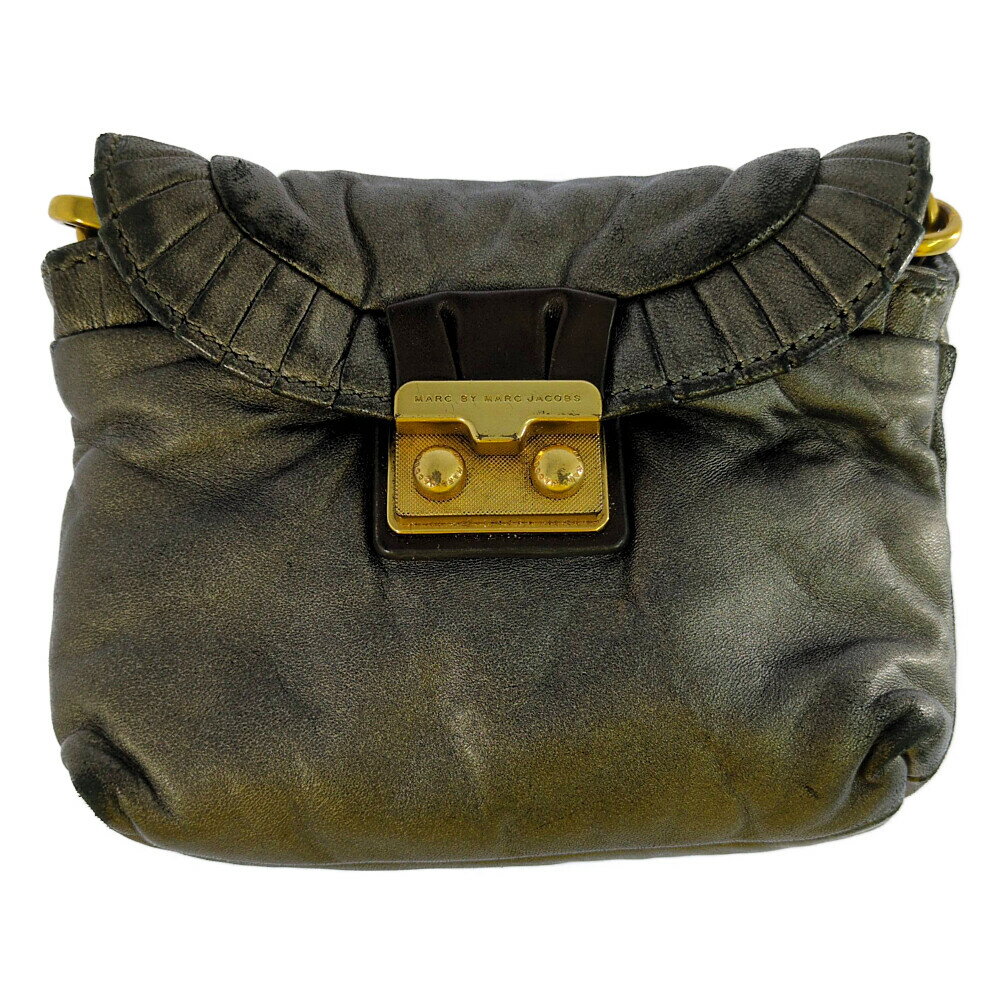 MARC JACOBS マークジェイコブス ショルダーバッグ シルバー 【♀】【B】【レディース】/b260404★■610138【中古】