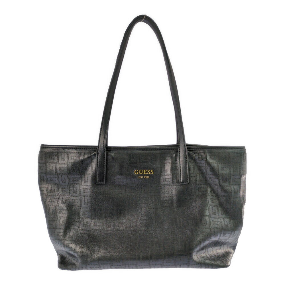 Guess - GUESS ゲス トート トートバッグ PTAI519426 ブラック【オールシーズン】【B】【メンズ・レディース】/b260407★■610845【中古】