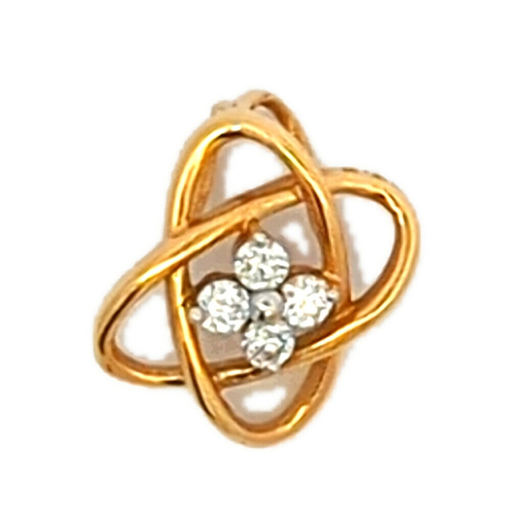 Rakuten - Tanishq タニシュク ペンダントトップ ヘッド ダイヤモンドペンダントトップ K18YG/750-1.5g イエローゴールド【♀】【A】【レディース】/h260408★■611031【中古】
