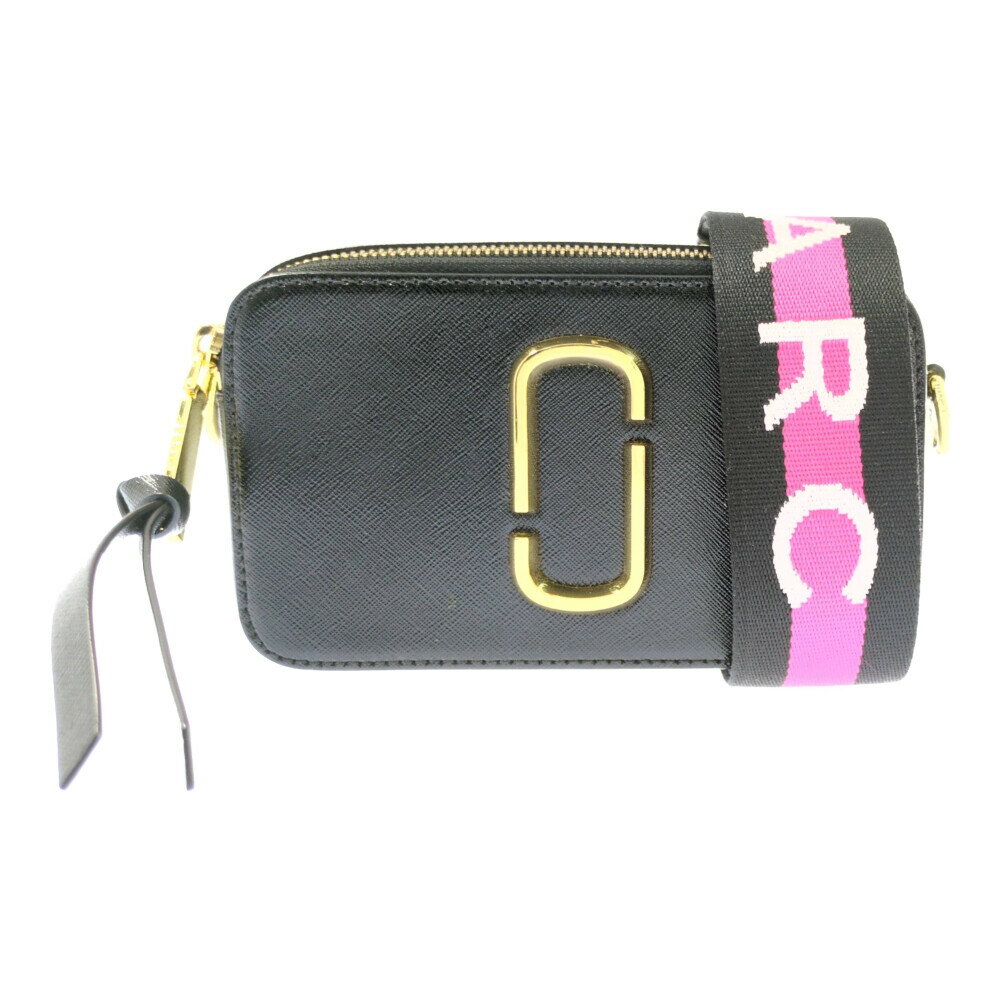 MARC JACOBS マークジェイコブス スナップショット ショルダーバッグ ブラック 【オールシーズン】【A】【メンズ レディース】/b260415★■611577【中古】