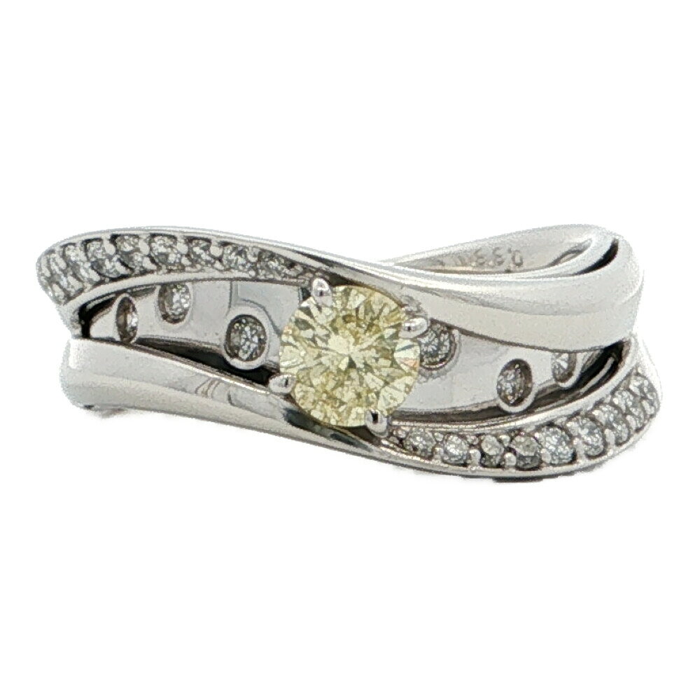 Rakuten - 0.28ct 0.33ct ダイヤモンド ダイヤモンドリング 指輪 Pt900-8.5g 11号 #51 プラチナ 【♀】【S】【レディース】/h260417★■610907【中古】