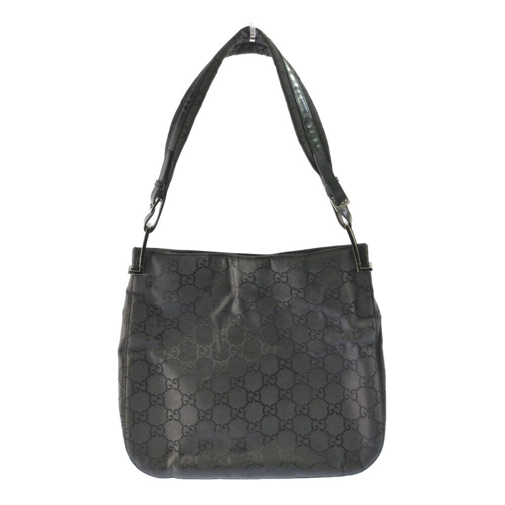 GUCCI - GUCCI グッチ GGロゴ トートバッグ 001・3166 ブラック【オールシーズン】【B】【メンズ・レディース】/b260422★■612468【中古】