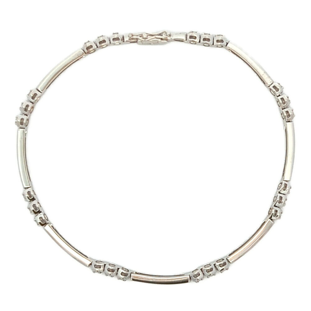 Rakuten - 0.52ct Jewelry MAKI ジュエリーマキ ダイヤモンドブレスレット K18WG/750-7.2g ホワイトゴールド【♀】【N】【レディース】/h260501★■611954【中古】