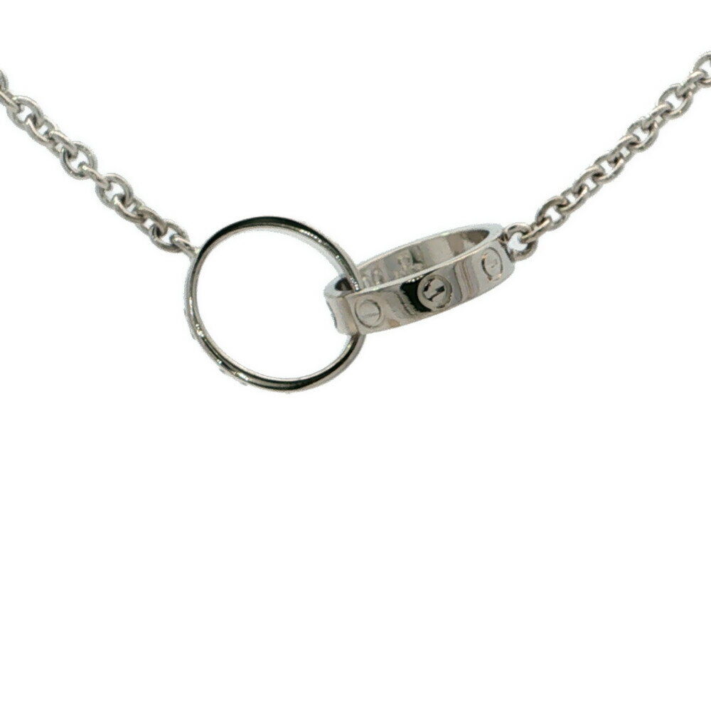 Rakuten - Cartier カルティエ ベビーラブネックレス ペンダント K18WG/750-8.1g ホワイトゴールド【♀】【S】【レディース】/h260501★■612261【中古】