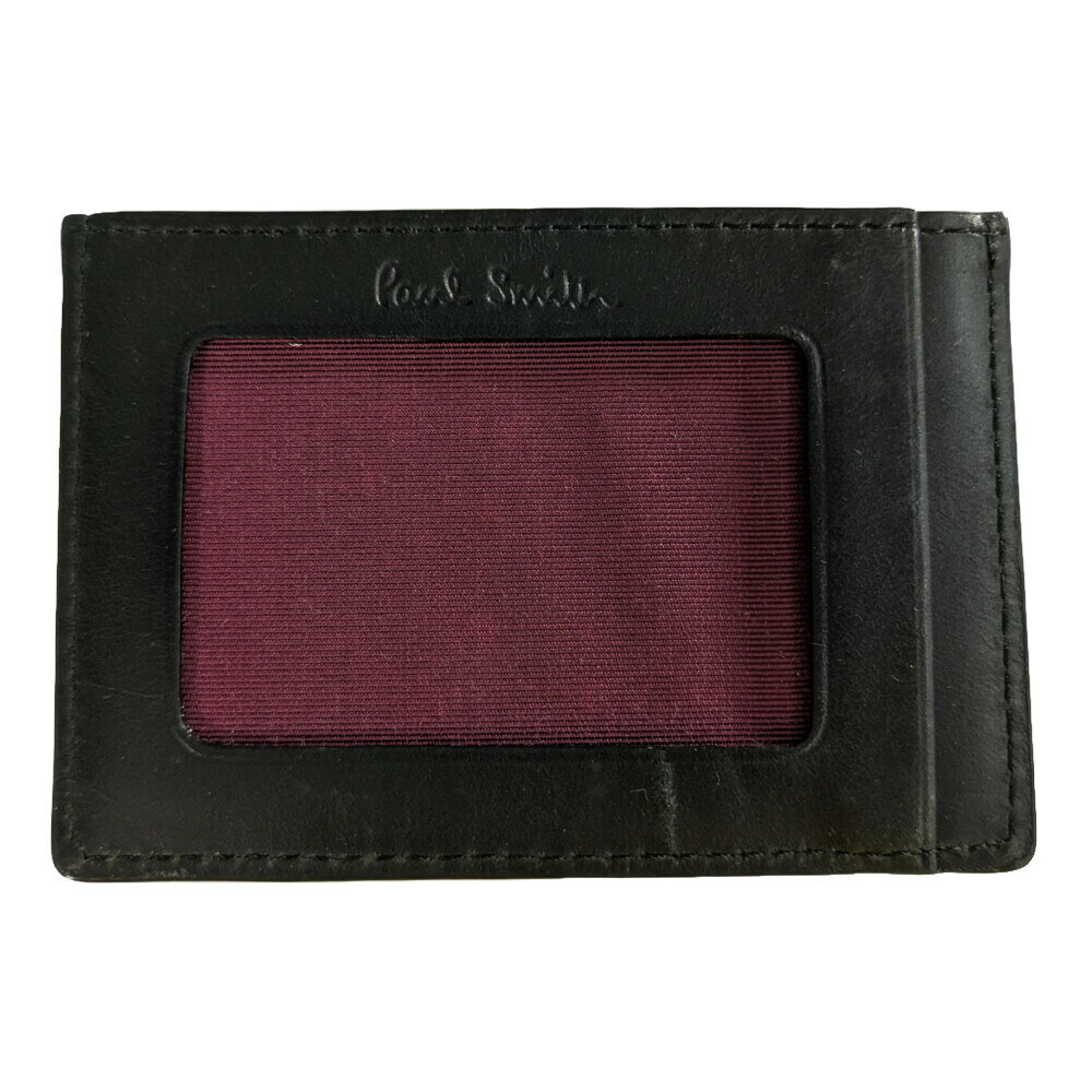 Rakuten - PAUL SMITH ポールスミス 名刺入れ パスケース IDケースカードケース ブラック 【A】【メンズ・レディース】/b260508★■613775【中古】
