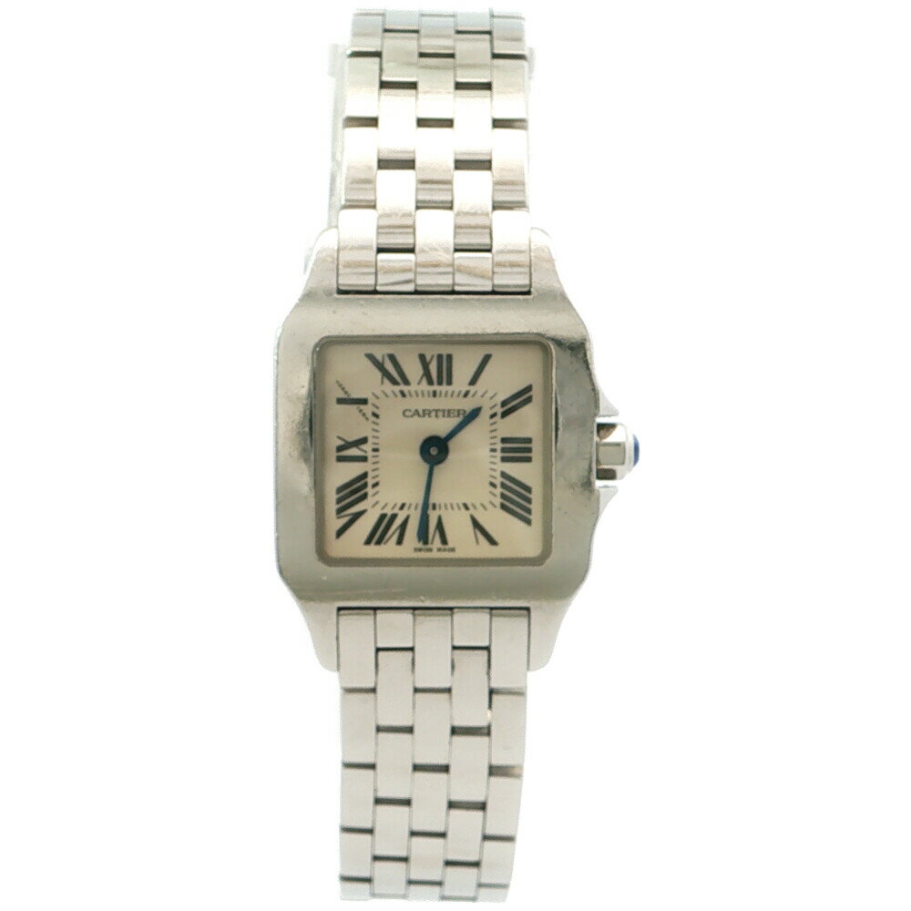 Cartier カルティエ サントスドゥモワゼル SM クォーツ時計 SS/stainless st ...