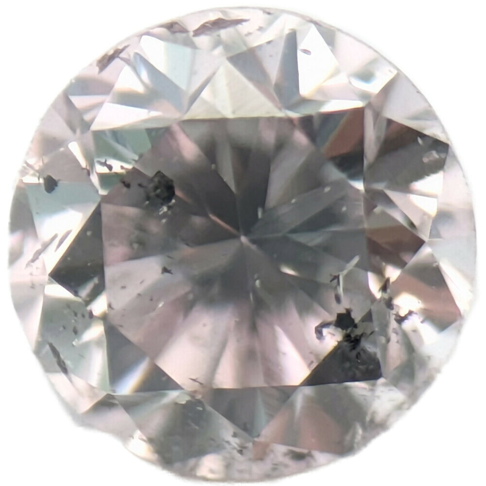 Rakuten - 0.08ct LIGHT PURPLISH PINK ピンクダイヤモンド ルース Diamond 中央宝石研究所ソーティング付き 【S】【メンズ・レディース】/h260520★■612526【中古】