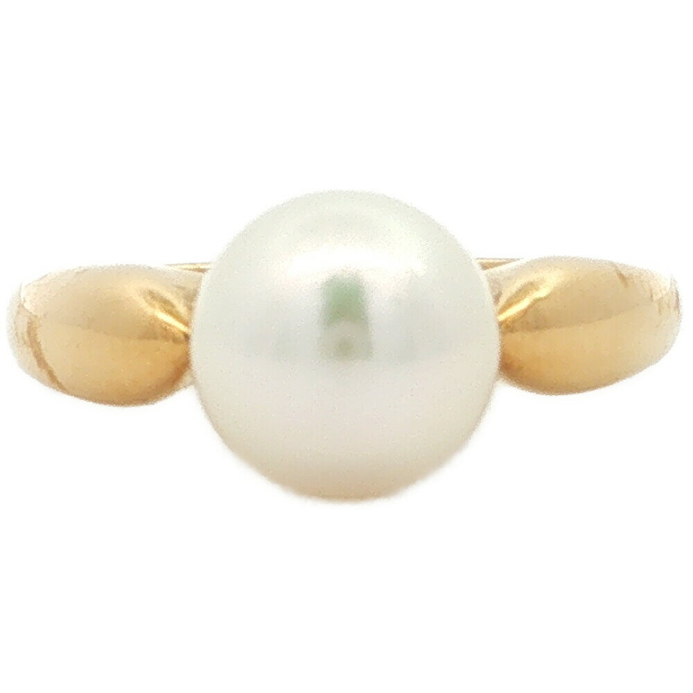 Rakuten - 8.2mm MIKIMOTO ミキモト リング 指輪 K18YG/750-4.8g 10.5号 #50.5 イエローゴールド 【♀】【A】【レディース】/h260525★■614410【中古】