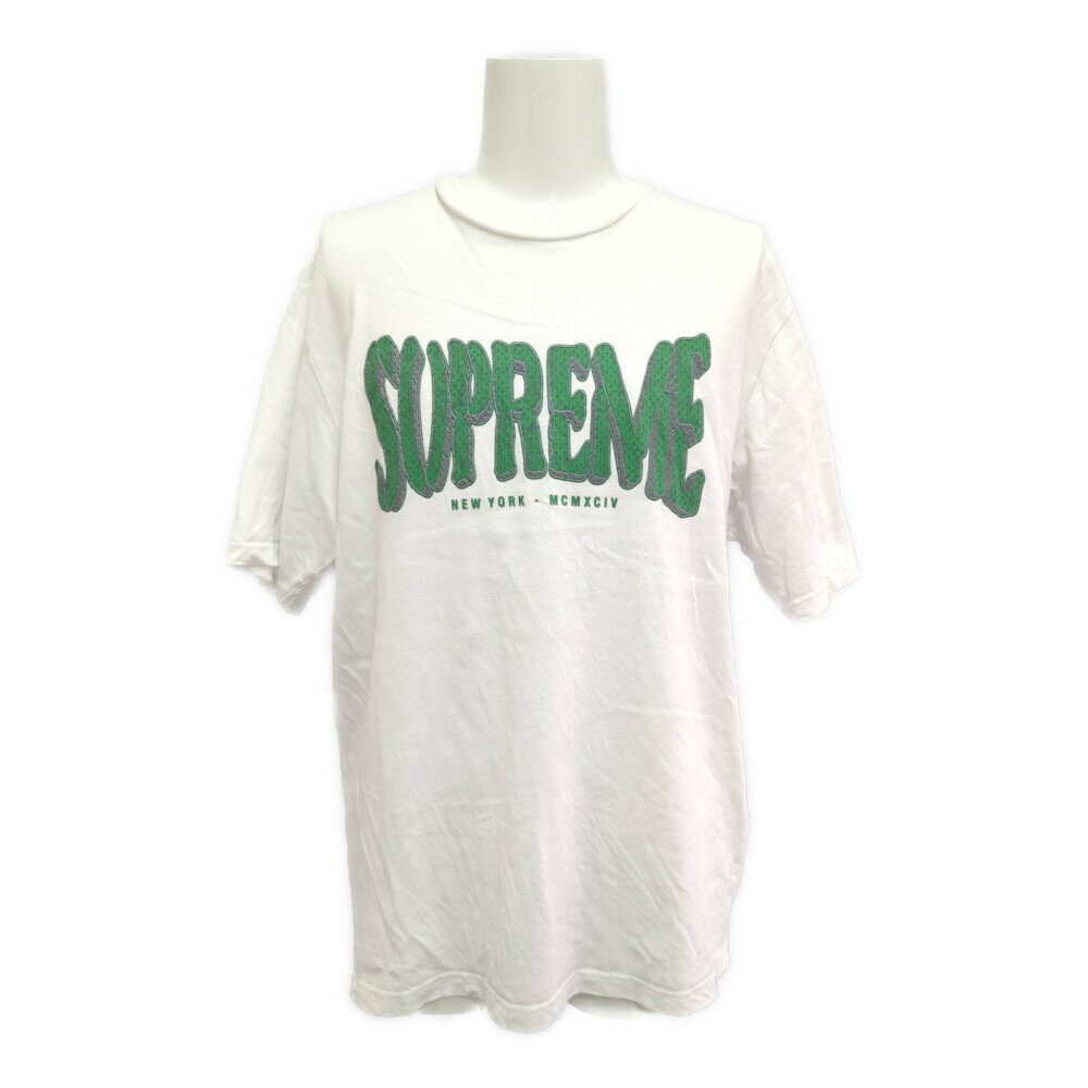 Rakuten - Supreme シュプリーム 6 カットソー Tシャツ トップス Mサイズ ホワイト バックプリント 【オールシーズン】【♂】【B】【メンズ】/b260525★■615448【中古】