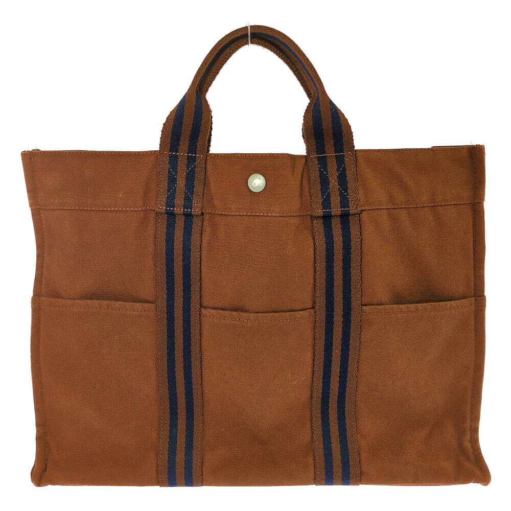 Rakuten - HERMES エルメス フールトゥPM ハンドバッグ ブラウン 大容量 レディース メンズ【オールシーズン】【♀】【B】【レディース】/b260601★■616427【中古】