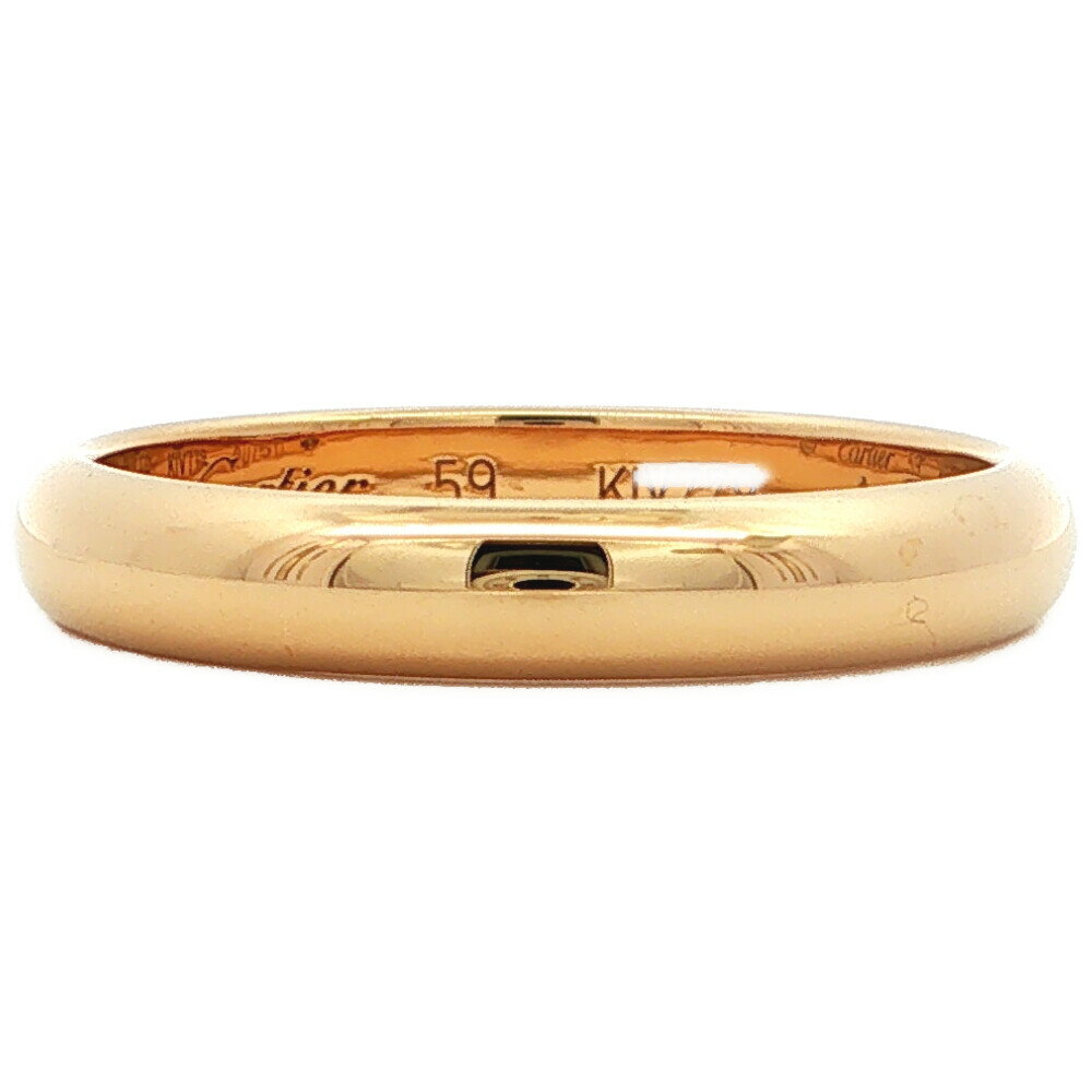 Rakuten - Cartier カルティエ ウェディングバンドリング 指輪 K18YG/750-4.9g 19号 #59 イエローゴールド【♀】【S】【レディース】/h260608★■615945【中古】