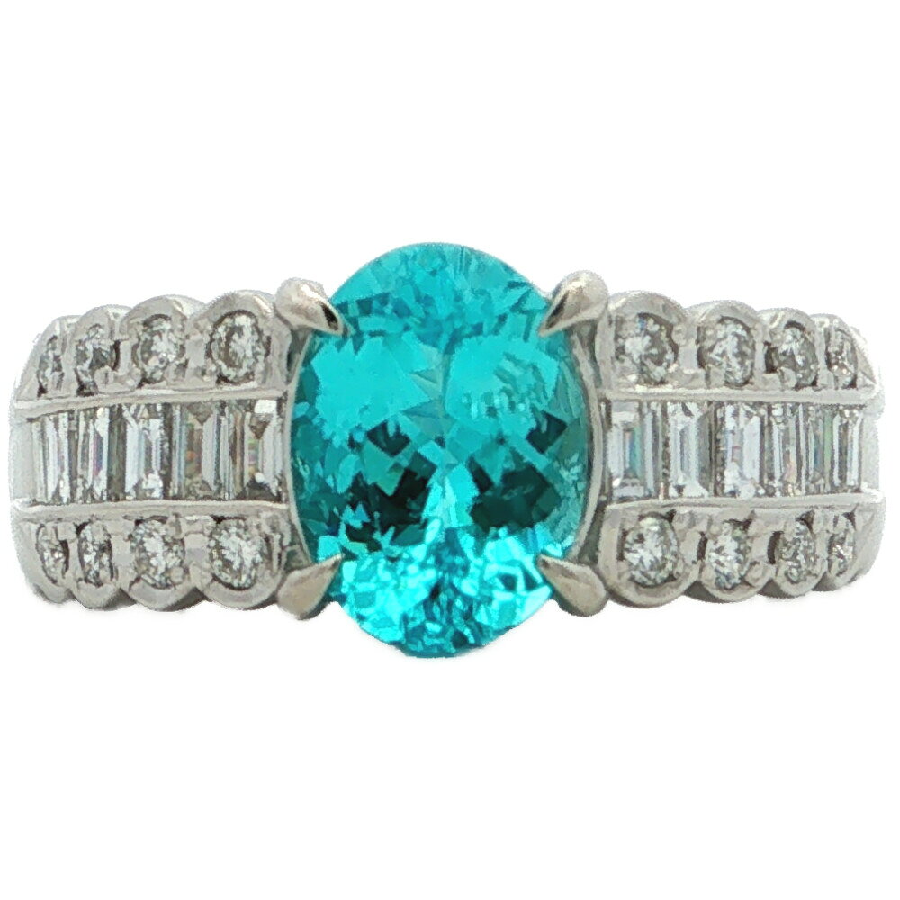 楽天市場】パライバトルマリン リング（カラット数1.0 ～ 1.99ct