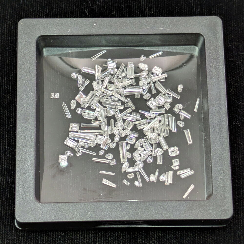 14.5ct メレダイヤセット メレダイヤルースミックス Diamond Melee ホワイト【S】...