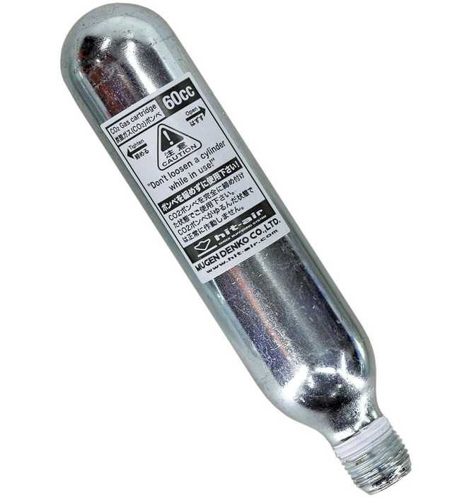 hit-air 交換用カートリッジボンベ 60cc JAN 4560216410964