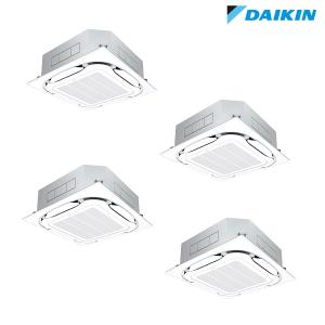 SZRC224BANW【メーカー直送】ダイキン EcoZEAS 天井埋込カセット形4方向 同時フォー S-ラウンドフロー 8馬力 三相200V 標準タイプ ワイヤレス