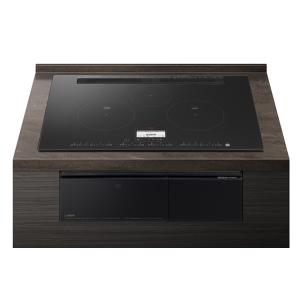 HT-N100KTWF-K 日立 IHクッキングヒーター N100Tシリーズ幅75cm 日立 3口IH 鉄・ステンレス対応 プレミアムブラック IHヒーター IH調理器