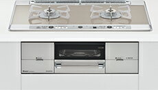 RHS721W26S11RAVR-LPG リンナイ Udea ef ユーディア・エフ ビルトインコンロ 幅75cm2口コンロ ミストシルバー 【プロパンガス 大バーナー右】 RHS721W26S11RAVR-LPG リンナイ Udea ef ユーディア・エフ ビルトインコンロ 幅75cm2口コンロ ミストシルバー 【プロパンガス 大バーナー右】