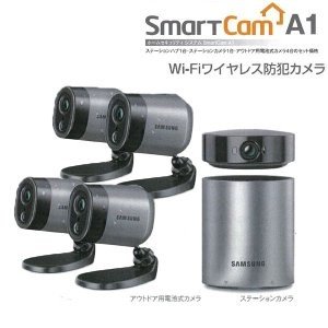 あす楽 ハンファ サムスン製造 Wi-fiワイヤレス防犯カメ