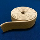肩ひも、ベルト用ゴム紐3センチ幅 計り売り 10cm ベージュ